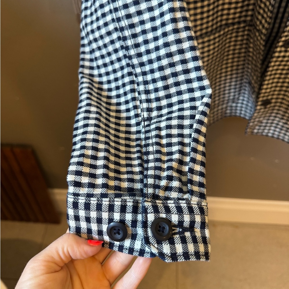 NWT Gap x Doen gingham jacket - Picture 7 of 7
